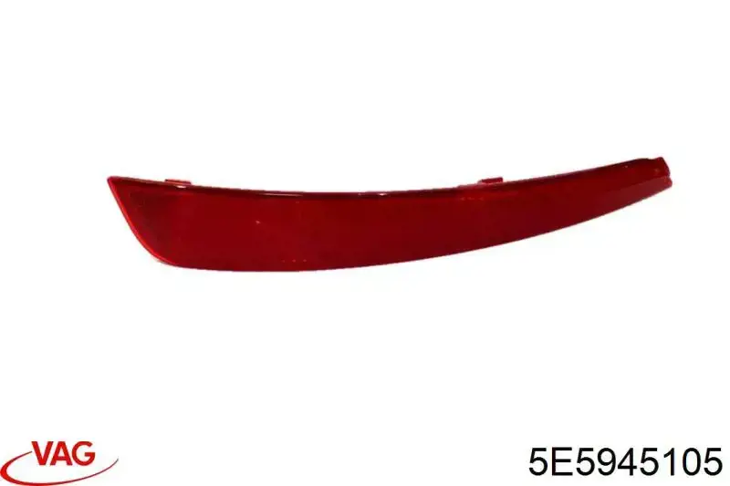 Retrorrefletor (refletor) do pára-choque traseiro esquerdo AND 30945011 preço, a partir de 11,49 USD