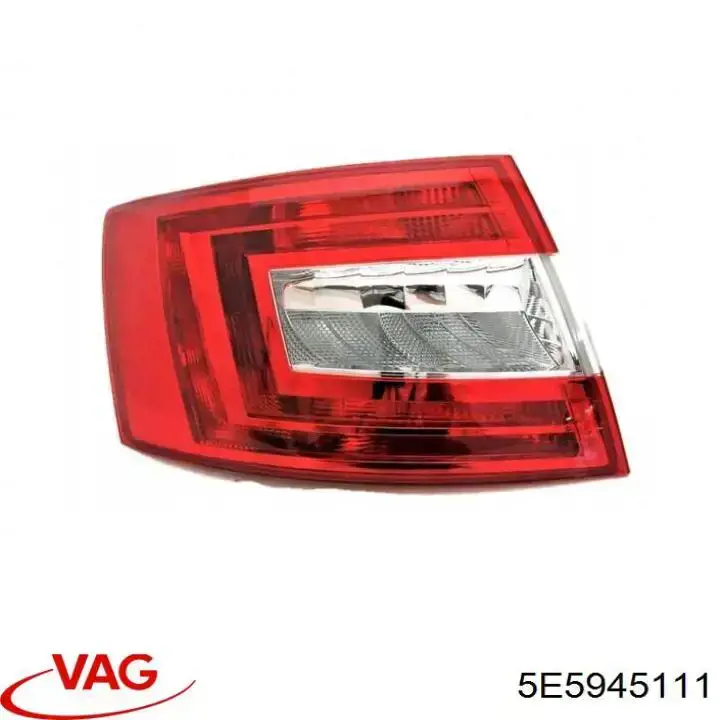 5E5945111 VAG Lanterna traseira esquerda