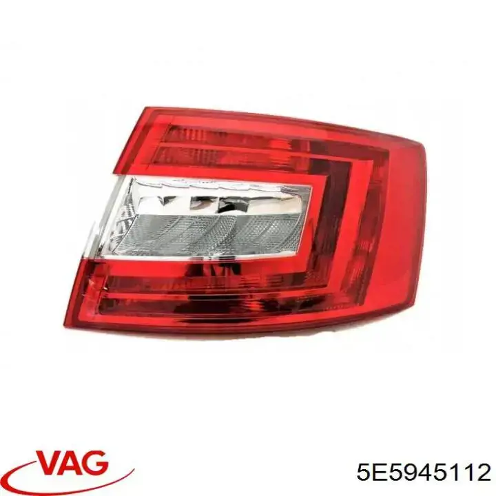 Lanterna traseira direita VAG 5E5945112 preço, a partir de 125,72 USD