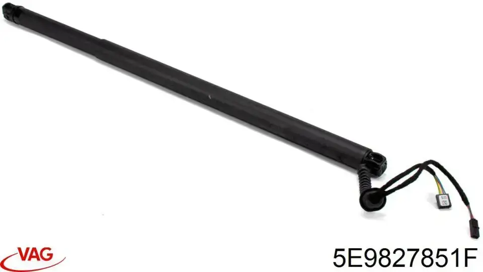 5E9827851A VAG Amortecedor de tampa de porta-malas (de 3ª/5ª porta traseira)
