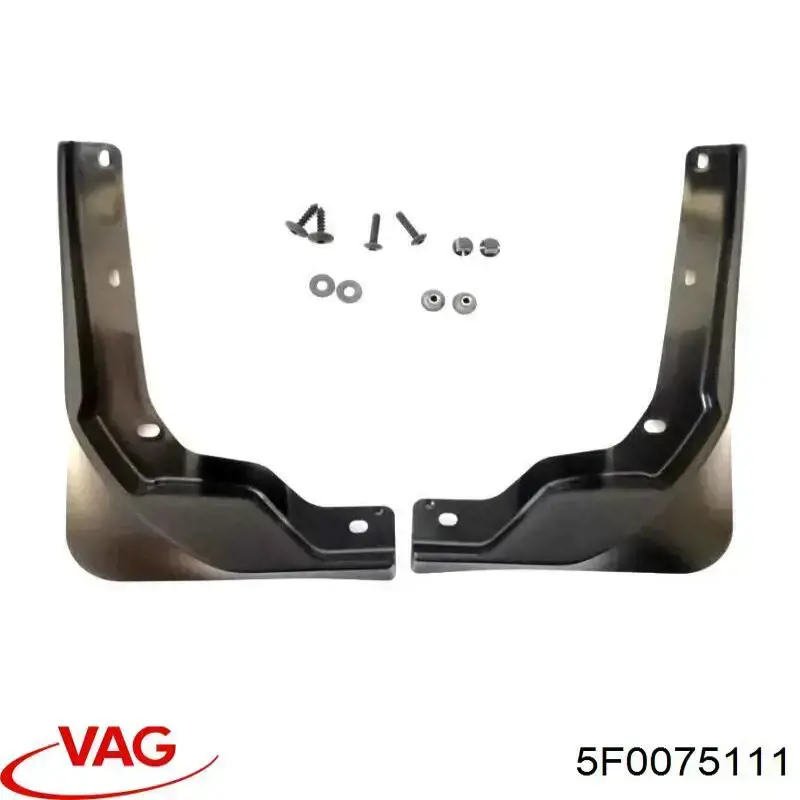 Protetores de lama dianteiros, kit para Seat Leon III 5F1