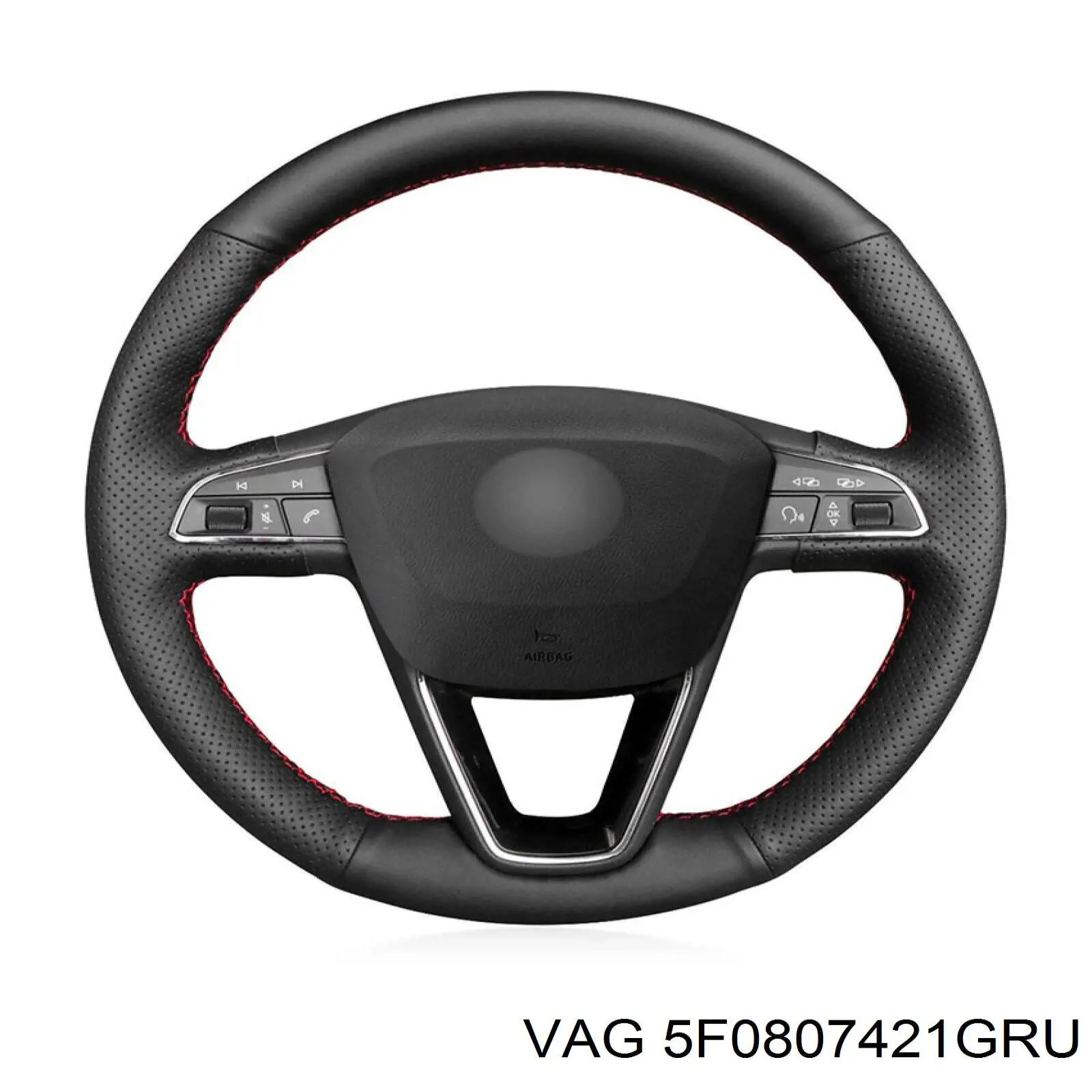 5F0807421GRU VAG Pára-choque traseiro