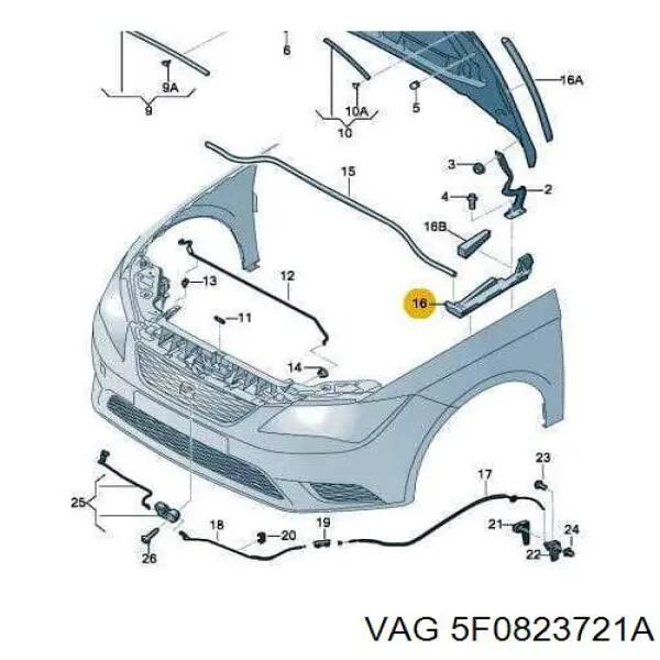 5F0823721A VAG 