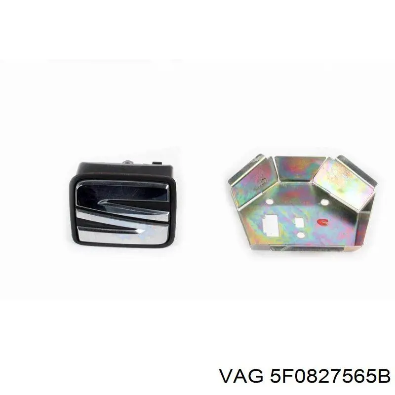 Puxador externo de tampa de porta-malas (de 3ª/5ª porta traseira) VAG 5F0827565B preço, a partir de 78,45 USD