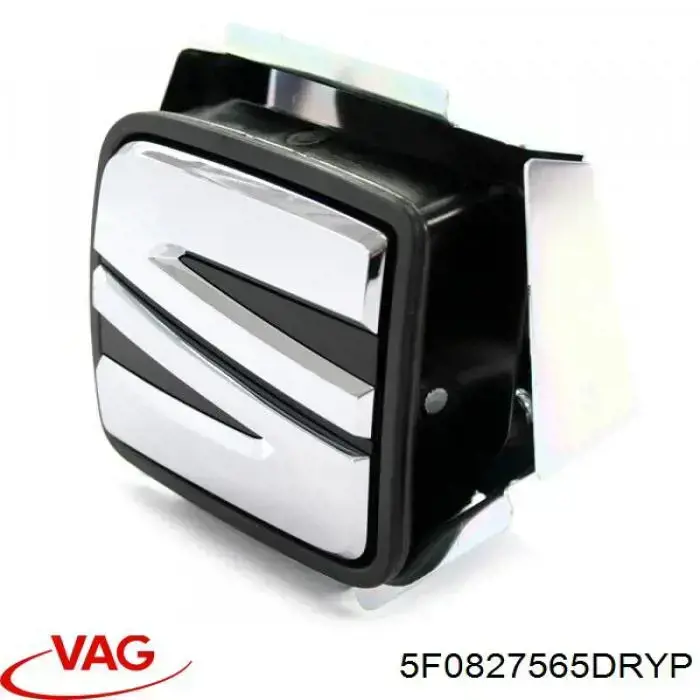 Compre 5F0827565A VAG Puxador externo de tampa de porta-malas (de 3ª/5ª porta traseira)