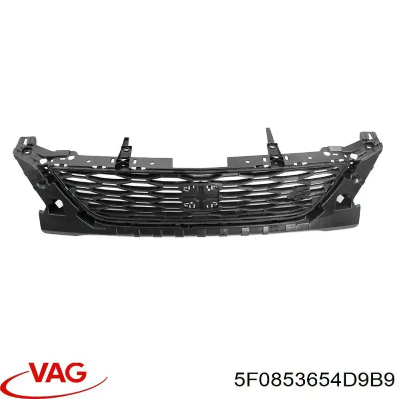 Compre 5F0853654D9B9 VAG Grelha do radiador