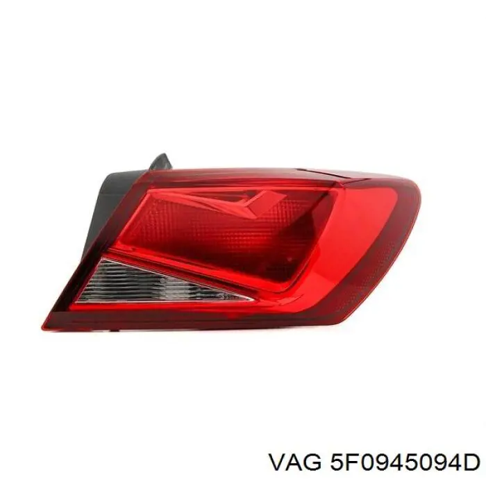 5F0945094D VAG Lanterna traseira direita interna
