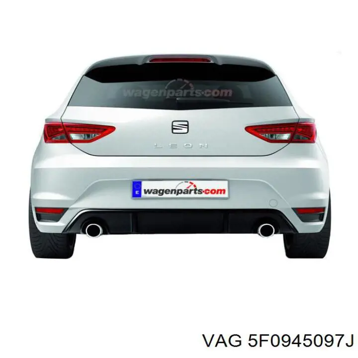 Compre 5F0945097J VAG Sinal de parada traseiro adicional