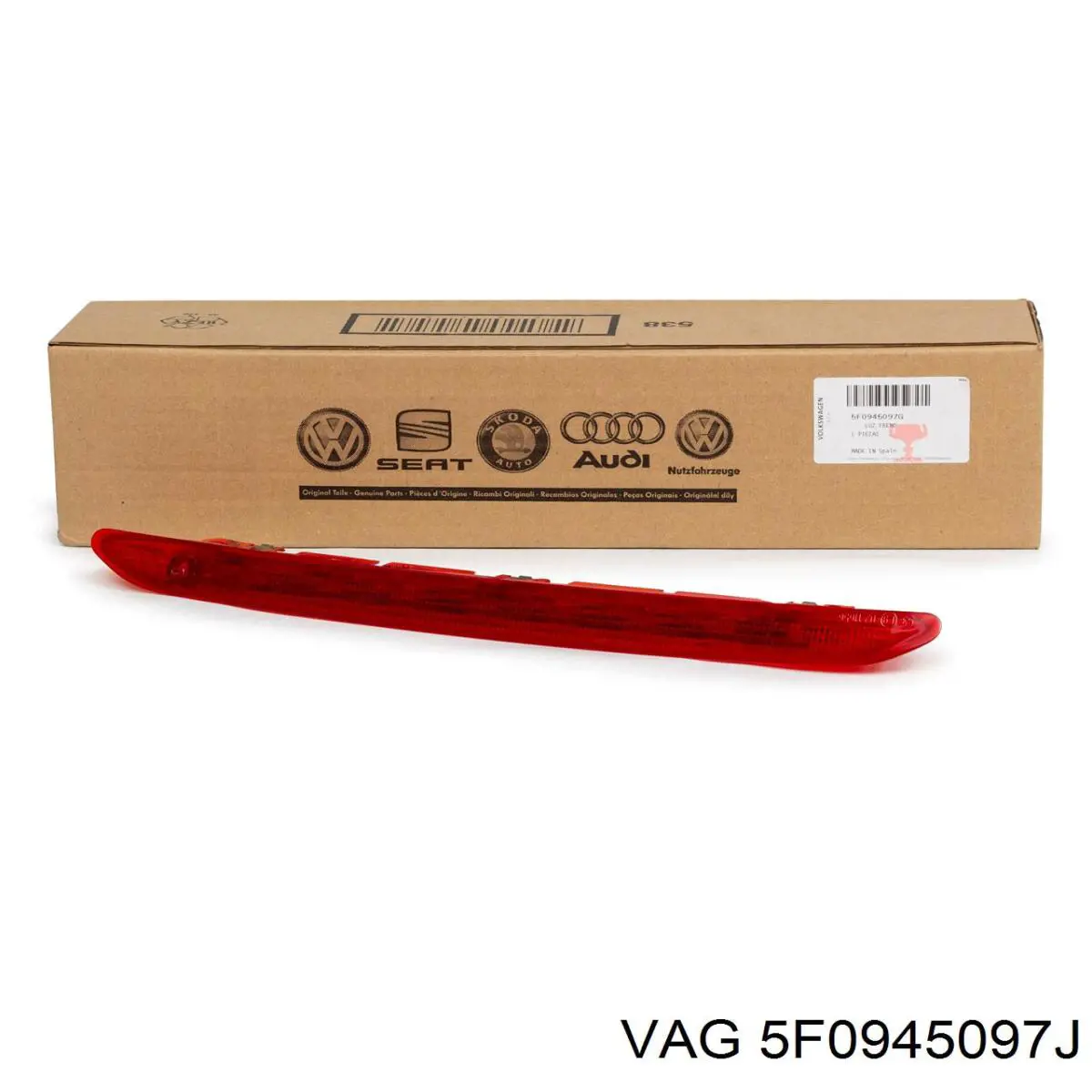 5F0945097J VAG Sinal de parada traseiro adicional