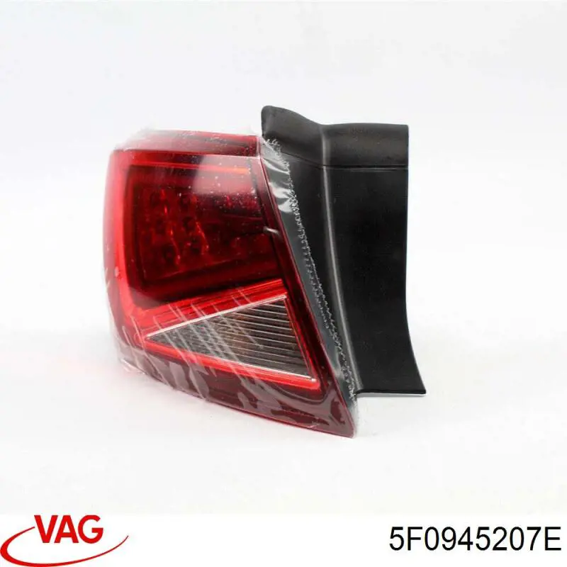 Lanterna traseira esquerda externa VAG 5F0945207C preço, a partir de 221,65 USD