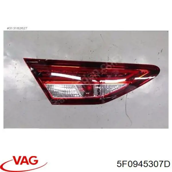5F0945307D VAG Lanterna traseira esquerda interna