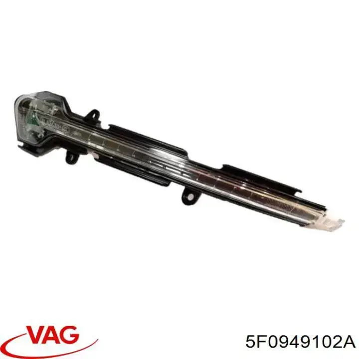 Pisca-pisca direito VAG 5F0949102A preço, a partir de 39,38 USD