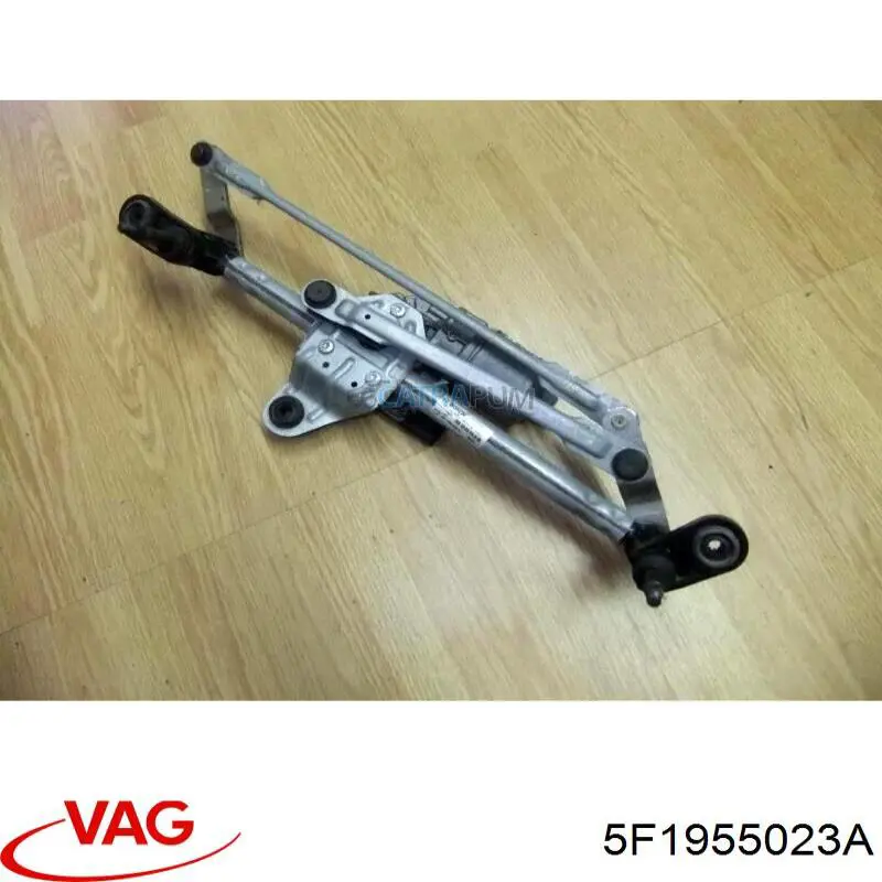 5F1955023A VAG Trapézio de limpador pára-brisas