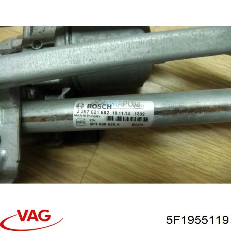 Compre 5F1955119 VAG Motor de limpador pára-brisas do pára-brisas