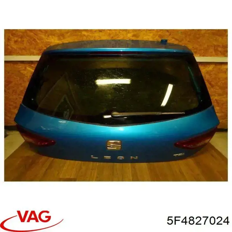 5F4827024 VAG Porta traseira (3ª/5ª porta-malas (tampa de alcapão)