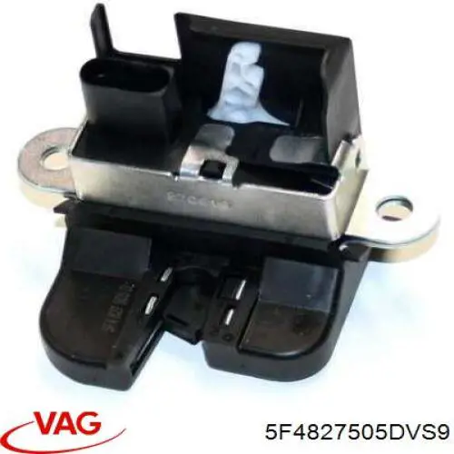 5F4827505DVS9 VAG Fecho de tampa de porta-malas (de 3ª/5ª porta traseira)
