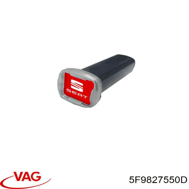 Compre 5F9827550D VAG Amortecedor de tampa de porta-malas (de 3ª/5ª porta traseira)