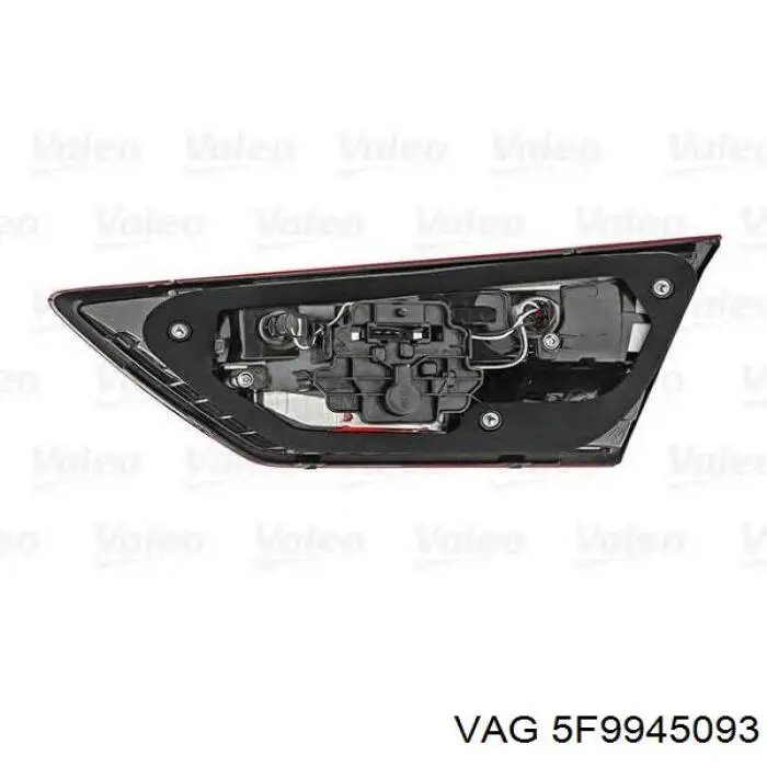 5F9945093D VAG Lanterna traseira esquerda interna