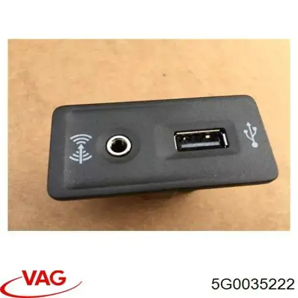 Dispositivo de carregamento USB VAG 5G0035222 preço, a partir de 38,90 USD