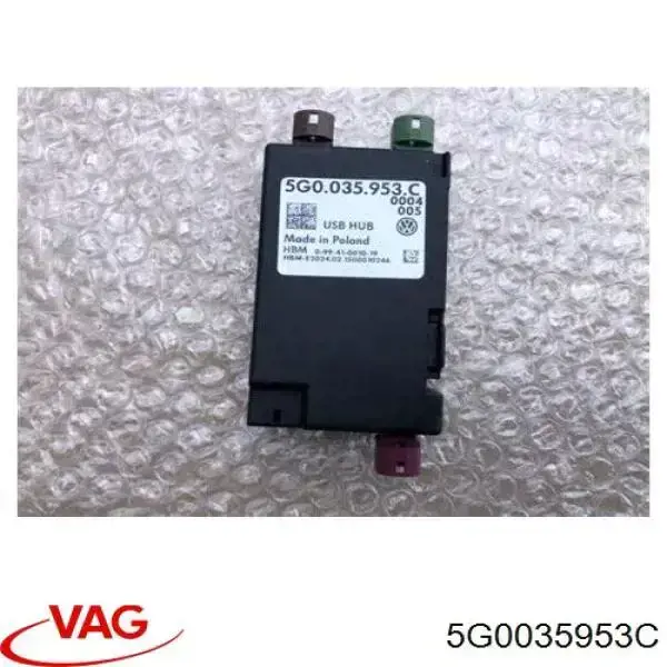 Concentrador USB VAG 5G0035953C preço, a partir de 66,67 USD