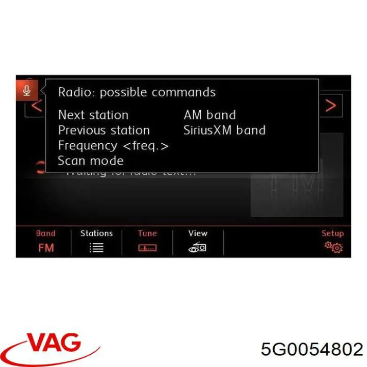 5G0054802 VAG 