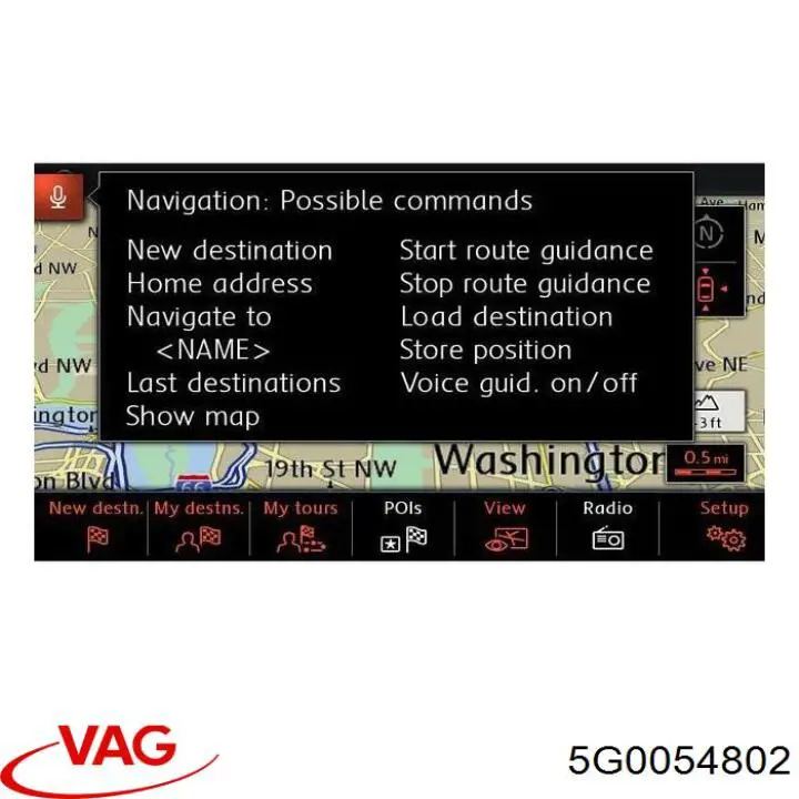  VAG 5G0054802 preço, a partir de 142,08 USD