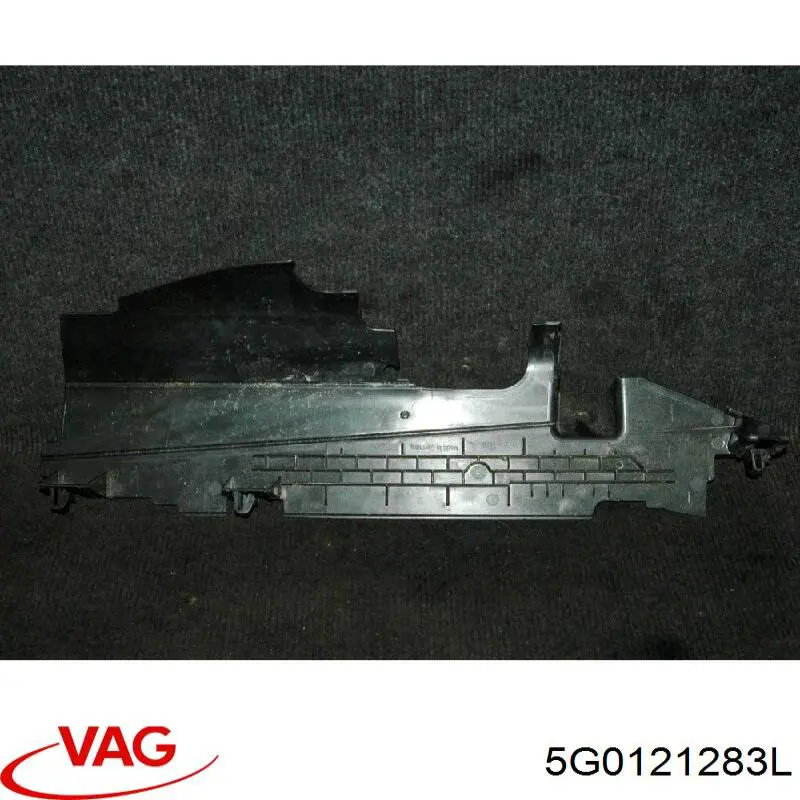 5G0121283L VAG Conduto de ar (defletor) esquerdo do radiador