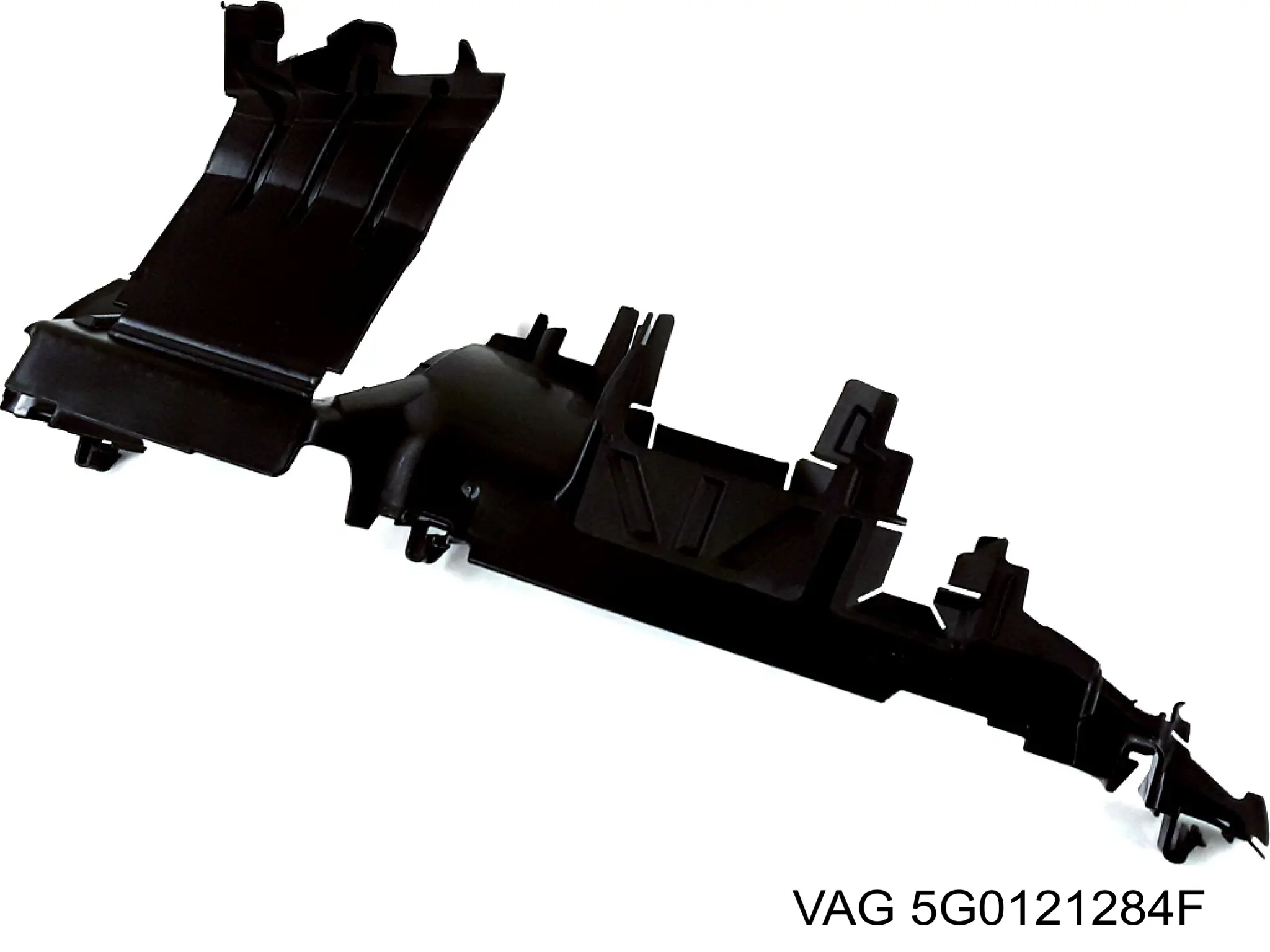 5G0121284F VAG Conduto de ar (defletor) direito do radiador