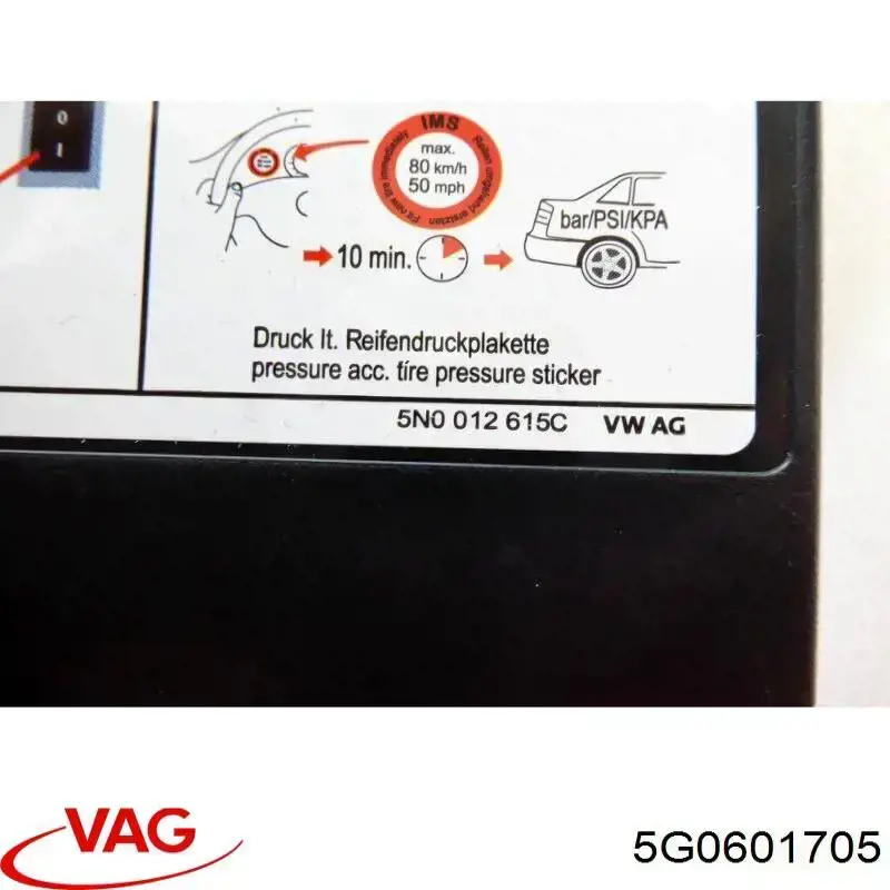  VAG 5G0601705 preço, a partir de 31,99 USD