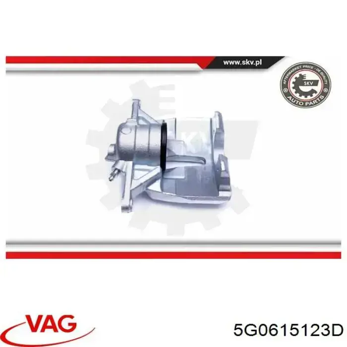 Suporte do freio dianteiro esquerdo VAG 5G0615123D preço, a partir de 166,04 USD