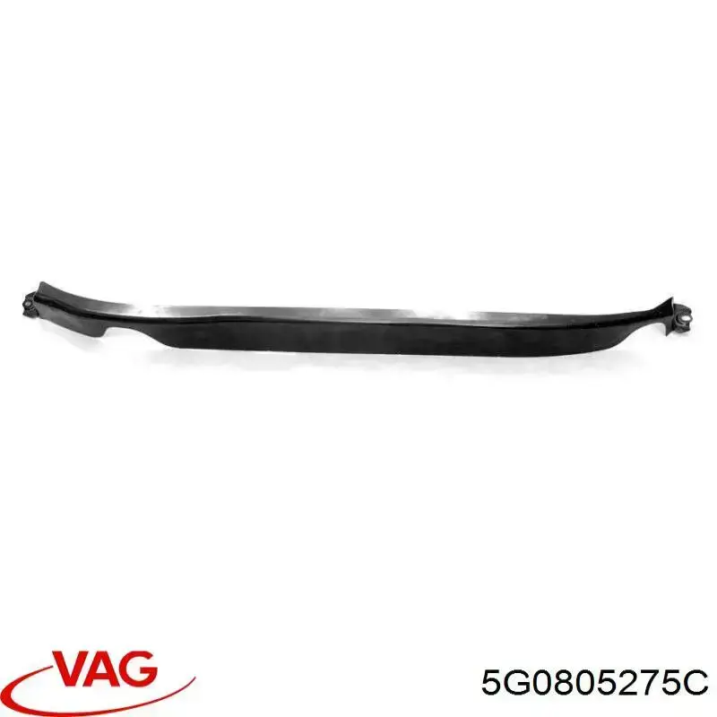 5G0805275C VAG Conduto de ar/defletor do radiador, superior