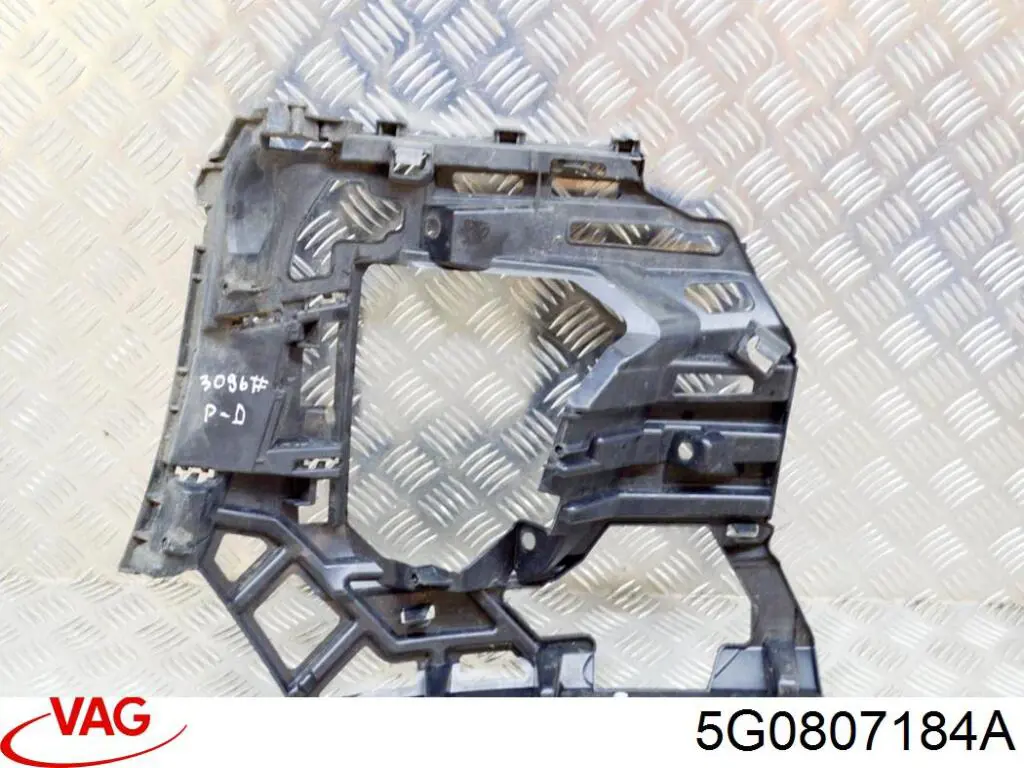 Compre 5G0807184A VAG Consola externa direita do pára-choque dianteiro