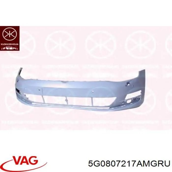 Pára-choque dianteiro VAG 5G0807217AMGRU preço, a partir de 812,87 USD