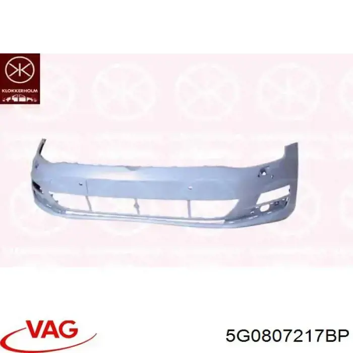 Pára-choque dianteiro VAG 5G0807217BP preço, a partir de 121,55 USD
