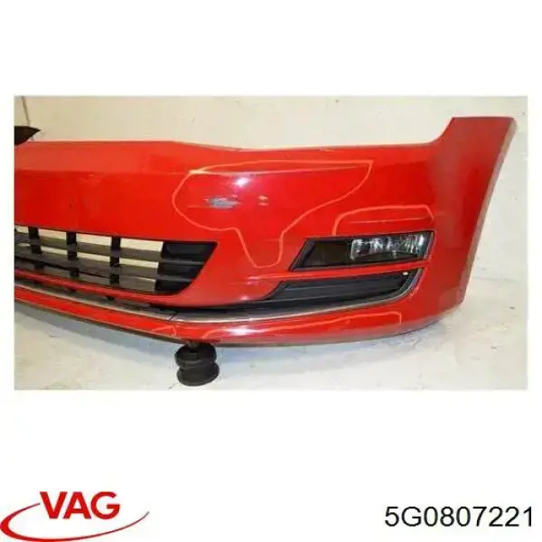 5G0807221 VAG Pára-choque dianteiro