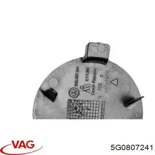 Compre 5G0807241 VAG Tampão dianteira do pára-choque do gancho de reboque