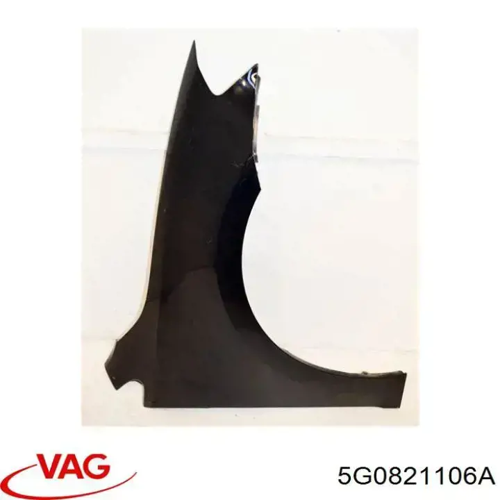 Pára-lama dianteiro direito VAG 5G0821106A preço, a partir de 102,35 USD
