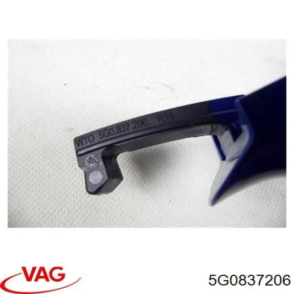 Maçaneta externa direita da porta traseira VAG 5G0837206 preço, a partir de 28,99 USD