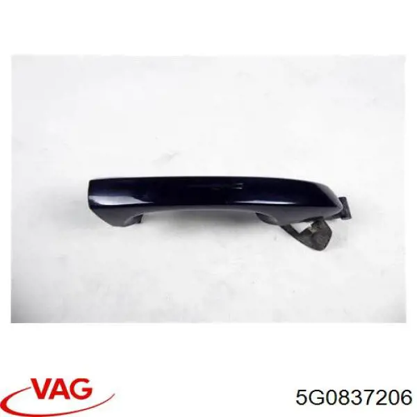 Compre 5G0837206 VAG Maçaneta externa direita da porta traseira