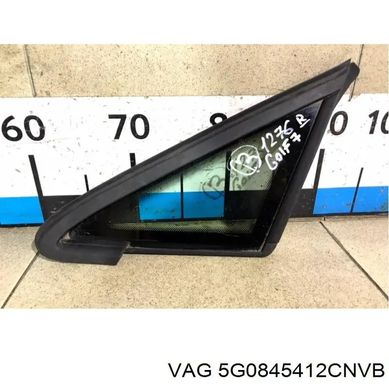 5G0845412CNVB VAG Vidro de janelo da porta dianteira direita
