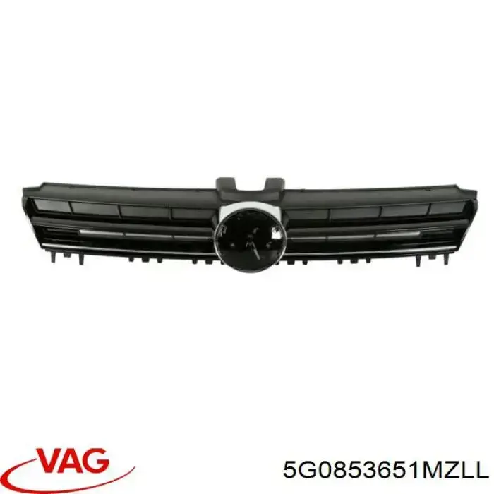 Compre 5G0853651MZLL VAG Grelha do radiador
