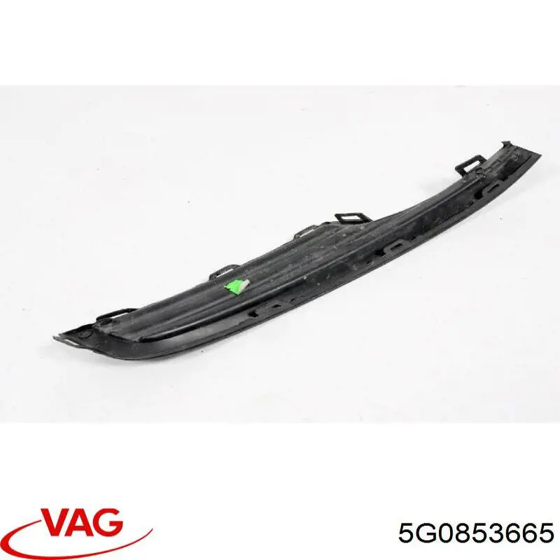 Grelha esquerda inferior do pára-choque dianteiro VAG 5G0853665 preço, a partir de 10,23 USD