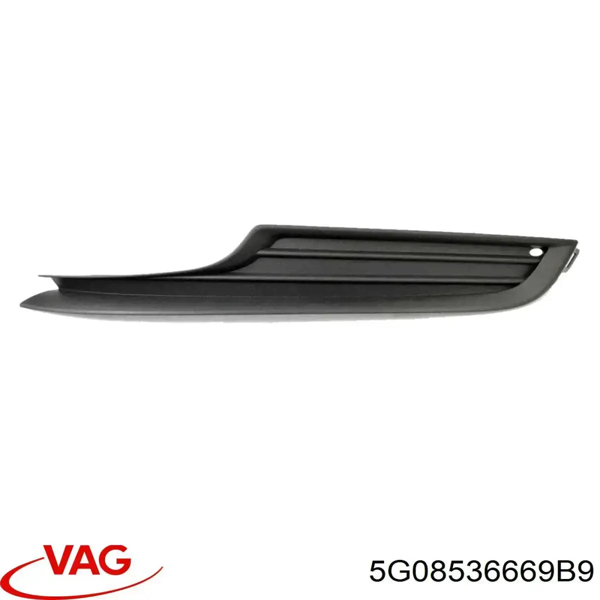 5G08536669B9 VAG Grelha direita inferior do pára-choque dianteiro