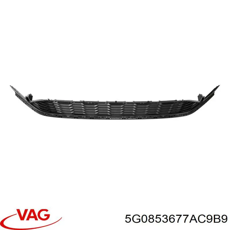 Grelha central do pára-choque dianteiro VAG 5G0853677AC9B9 preço, a partir de 210,74 USD