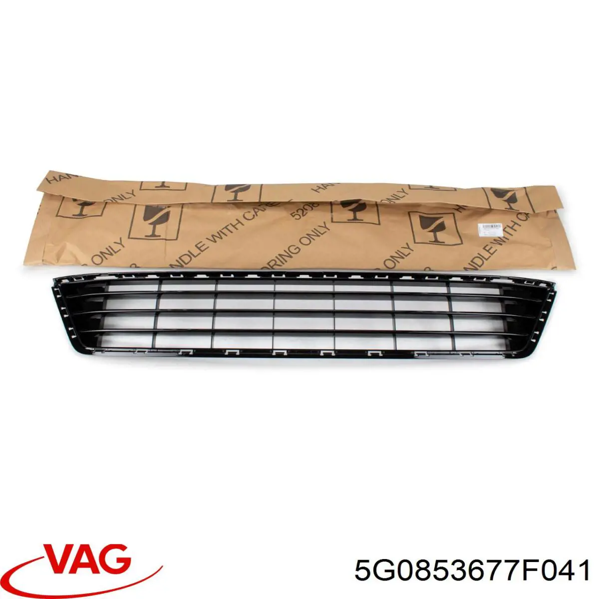 Grelha central do pára-choque dianteiro VAG 5G0853677F preço, a partir de 248,32 USD