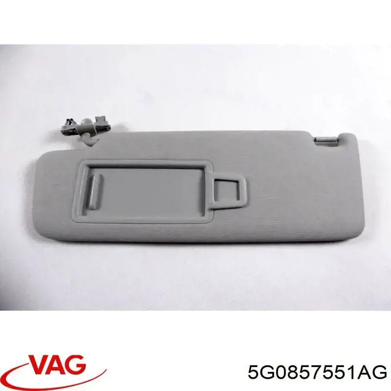 Pala contra o sol VAG 5G0857551AG preço, a partir de 98,75 USD