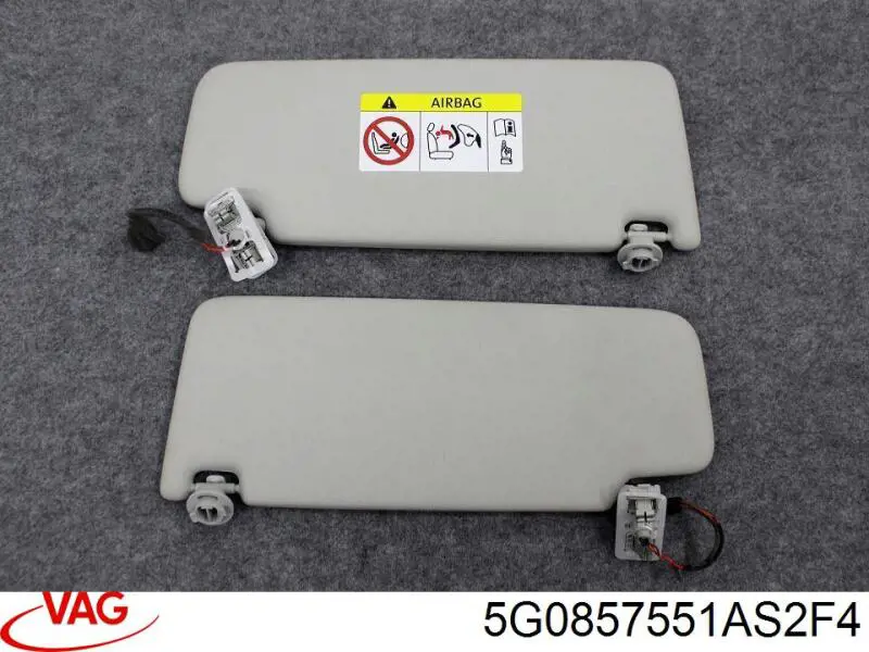 Pala contra o sol VAG 5G0857551AL2F4 preço, a partir de 219,10 USD