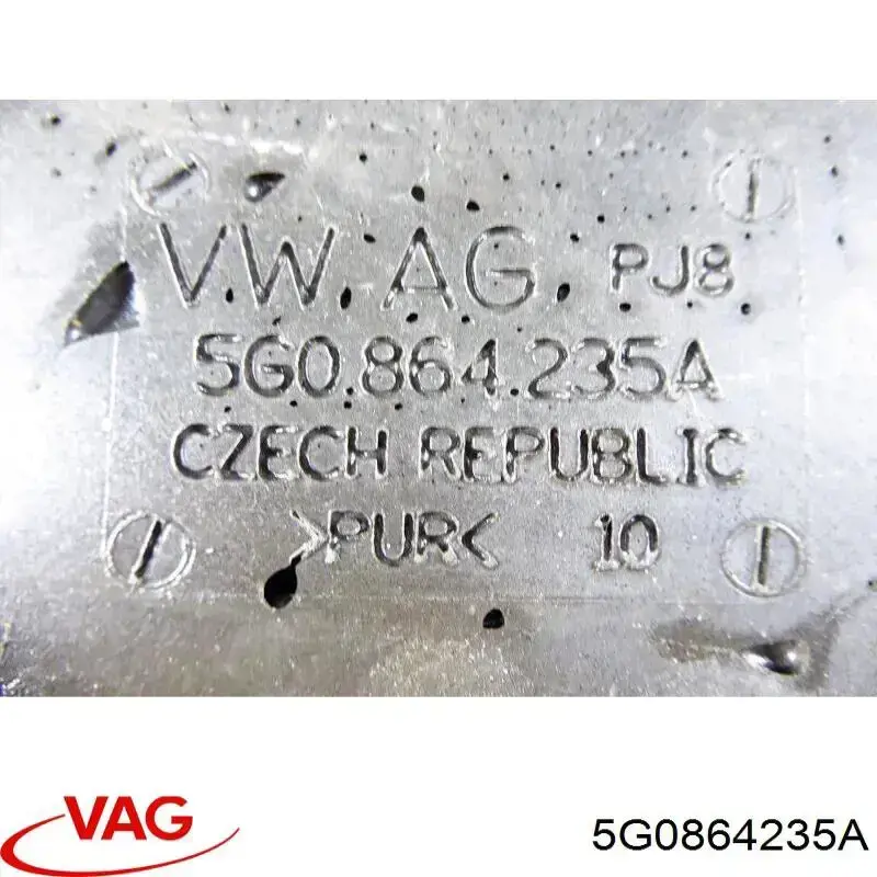 5G0864235A VAG Compactador do pára-lama