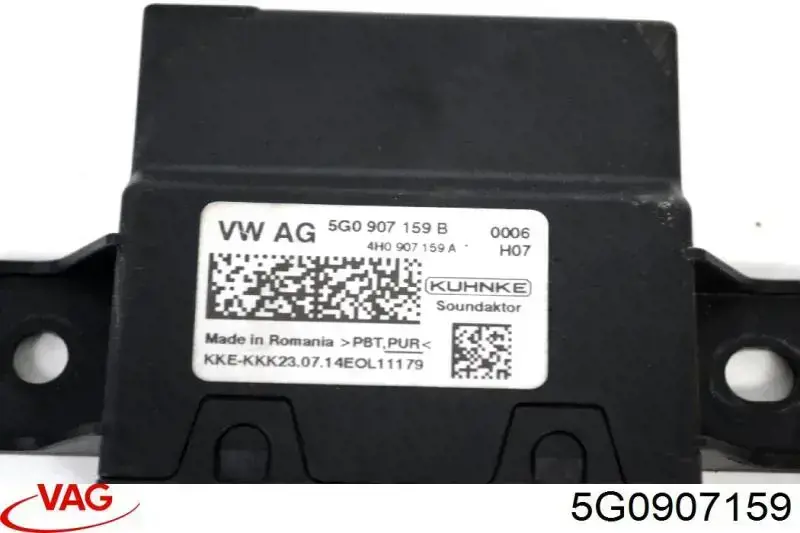 Módulo de controle de geração de som do motor VAG 5G0907159 preço, a partir de 81,72 USD