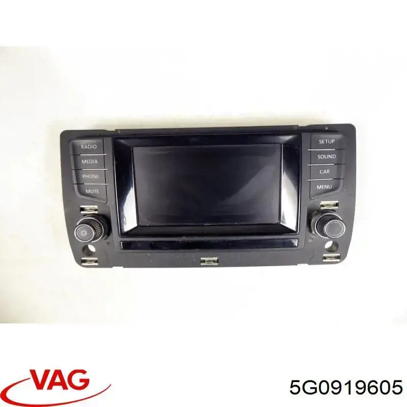 5G0919605 VAG Aparelhagem de som (rádio AM/FM)